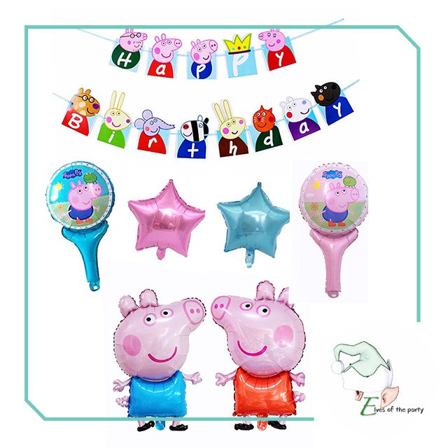 BALLON PEPPA PIG HAPPY BIRTHDAY