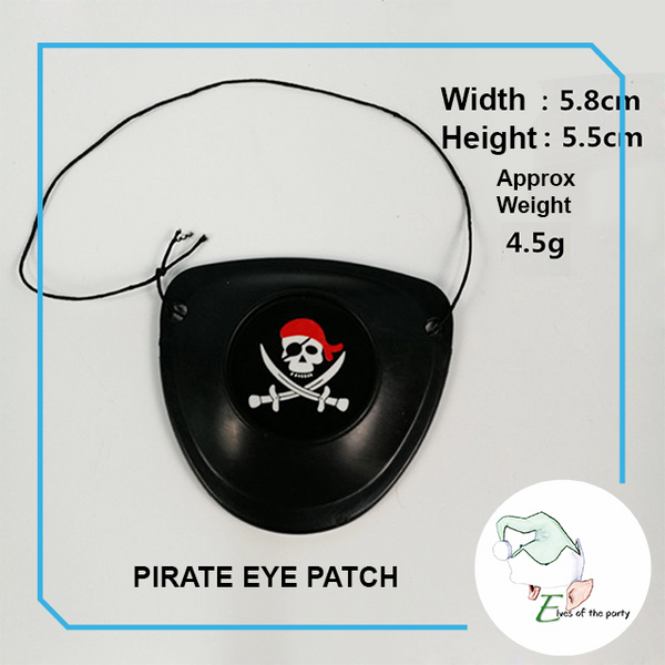 Pirate King Kids Costume - Crown, Gun, Eye Patch, Hook Gloves