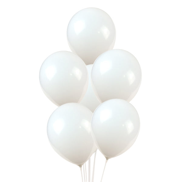 100pc Balloons - 12" White