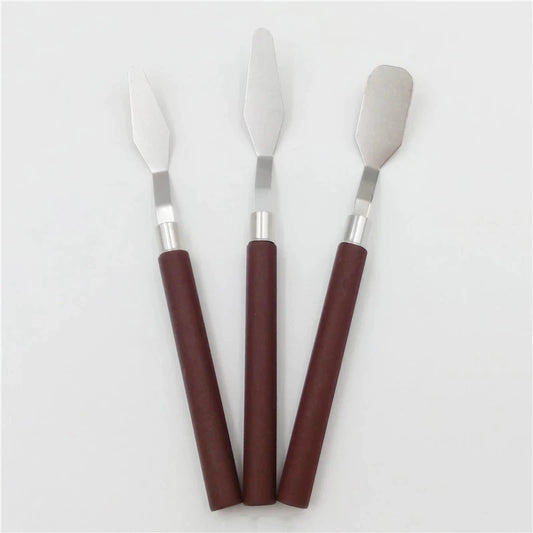 Artist Palette Scraper Knives (Stainless Steel)