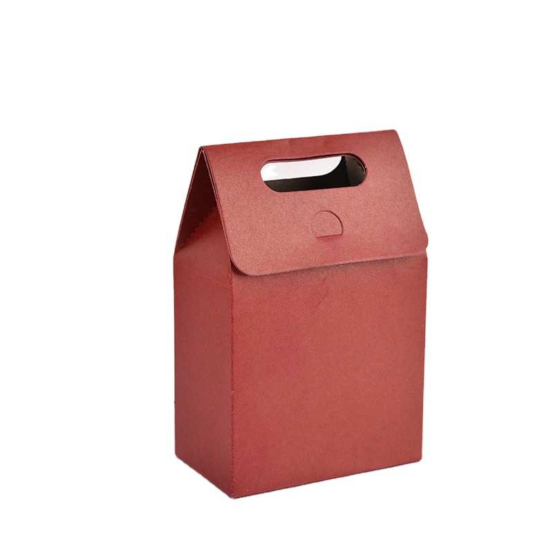 12pc Plain Paper Bag with Flap and Handle (Small / Medium)