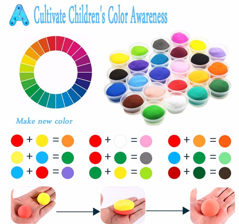 Soft Clay (24 Colors)