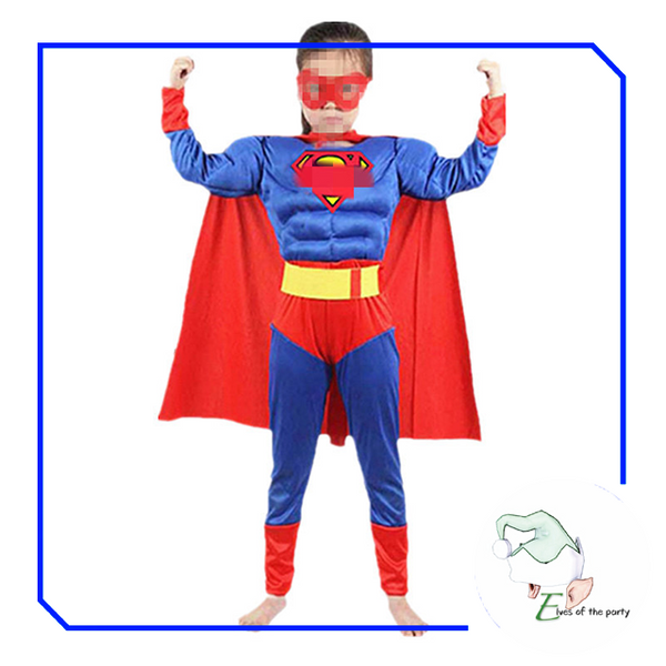 Superhero : Muscle Kids Costume