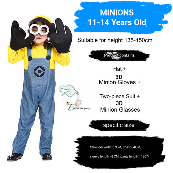 Bob Minion Jumpsuit Costume for Kids