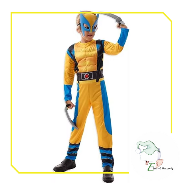 Superhero : Muscle Kids Costume