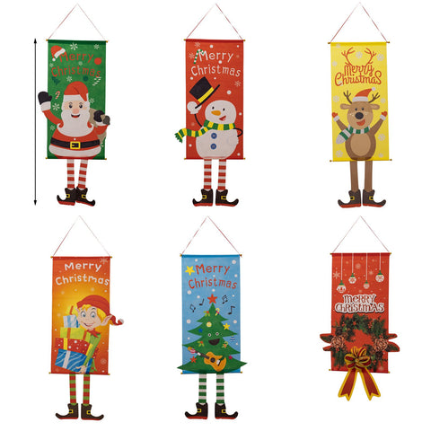 Christmas Flag Banner for window or wall decorations