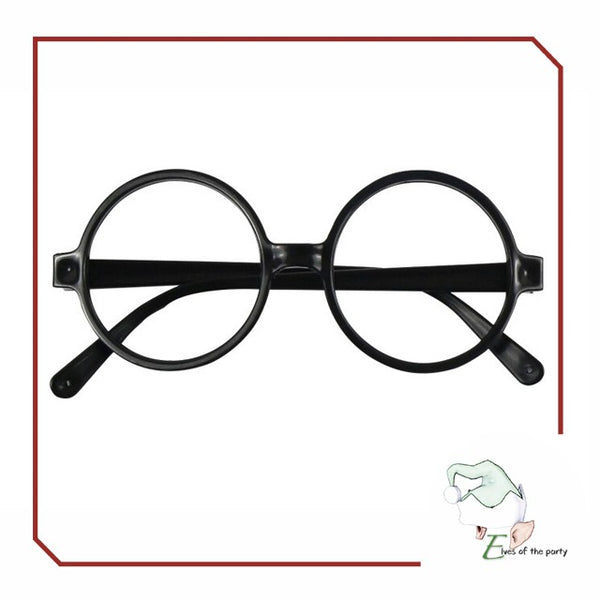 Harry Potter Round Black Frame No Lens Eyeglasses