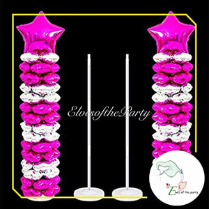 Balloon Stand : Balloon Column & Ring Clips