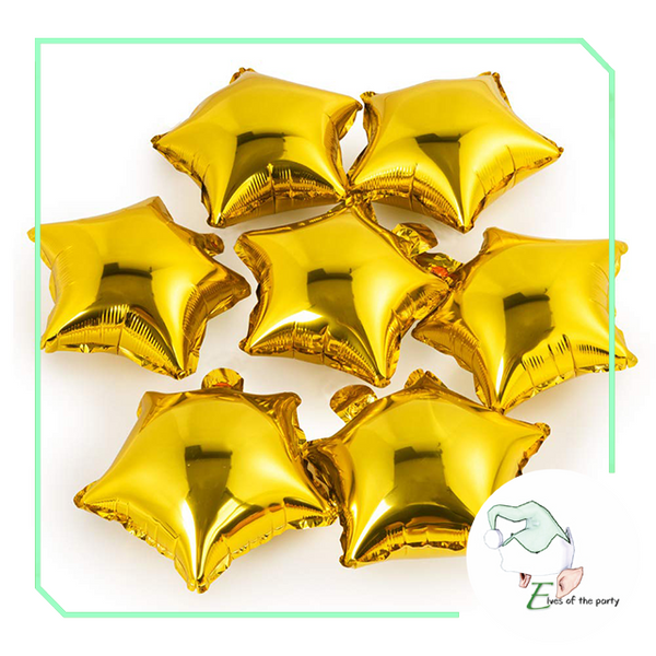 Star Foil Balloons (5" / 10" / 18")