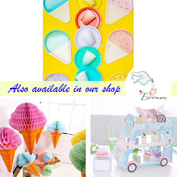 Foil Balloons : Candy Land and Ice Cream Birthday Party