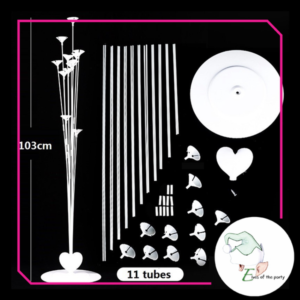 Balloon Stand : 7 Sticks / 11 Sticks Clear Balloon Stand