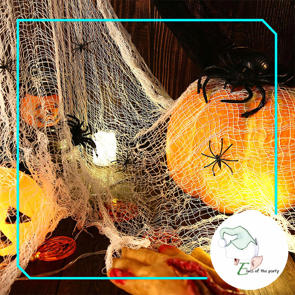 Halloween Decor: Creepy Net Cloth