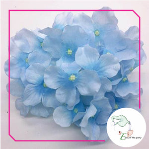 Artificial Flowers : Hydrangea Flowers and Stems