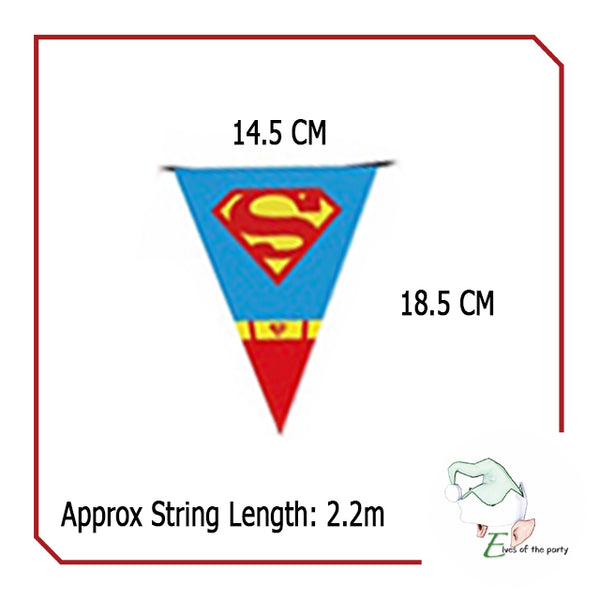 Superhero Party Banner Decoration