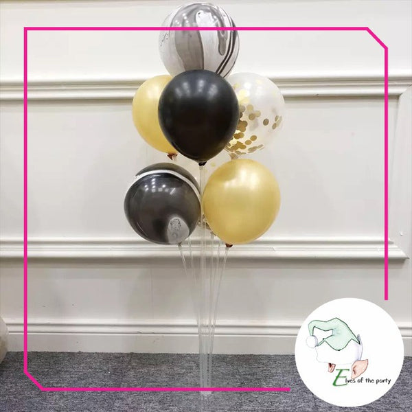 Balloon Stand : 7 Sticks / 11 Sticks Clear Balloon Stand