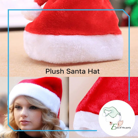 Christmas Santa Hat - Plush