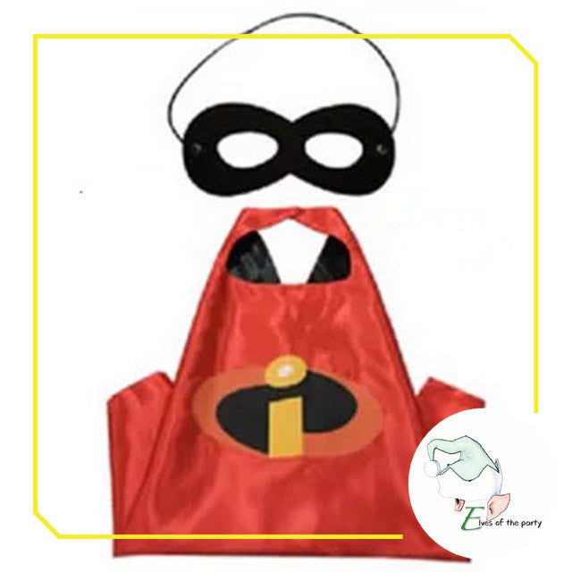 Mask and Cape Costume: The Incredibles