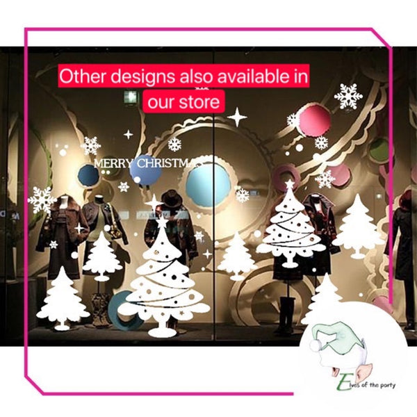 Decal Stickers : Christmas Snow Globes