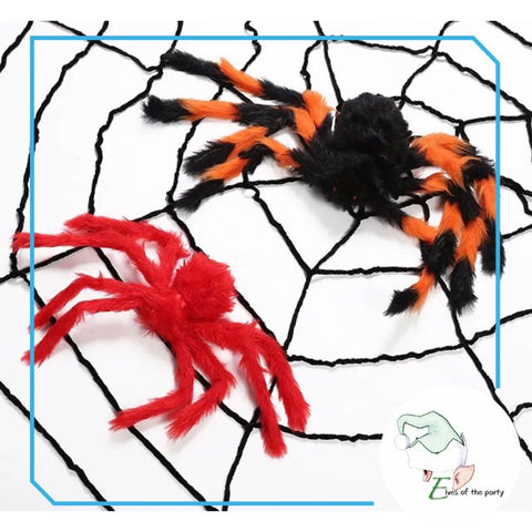 Halloween Decor: Spiders