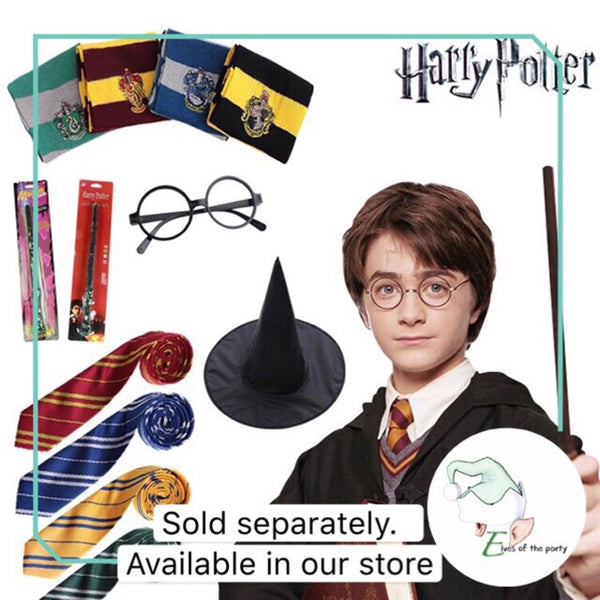 Harry Potter Birthday Banner, Balloons and Cake Topper