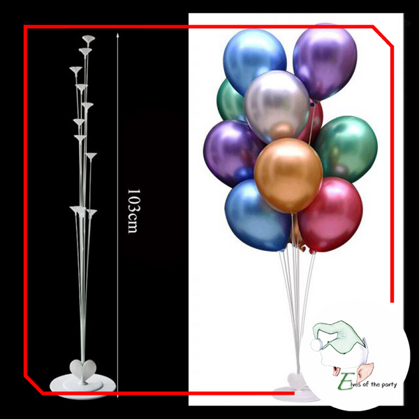 Balloon Stand : 7 Sticks / 11 Sticks Clear Balloon Stand