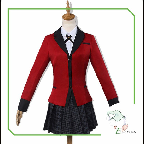 Yumeko Jabami School Uniform | Kakegurui (Compulsive Gambler) Anime Costume