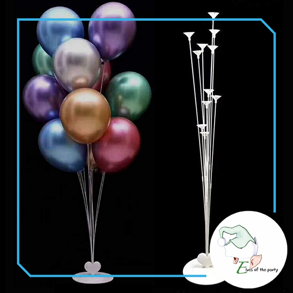 Balloon Stand : 7 Sticks / 11 Sticks Clear Balloon Stand