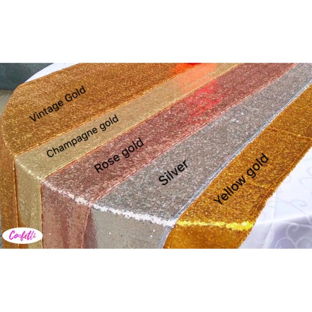 Sequin Table Runner