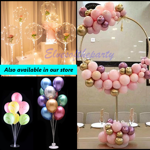 Balloon Stand : Ring Balloon Stand Party Decoration