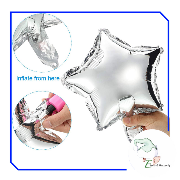 Star Foil Balloons (5" / 10" / 18")