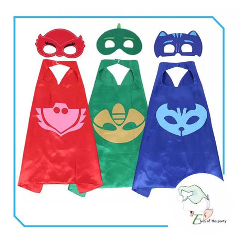 Mask and Cape Costume: PJ Masks