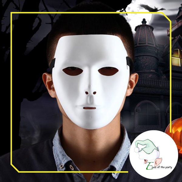 Halloween Masks: Kaonashi (No-Face / Spirited Away), Salvador Dali, Skull, White Phantom Costumes