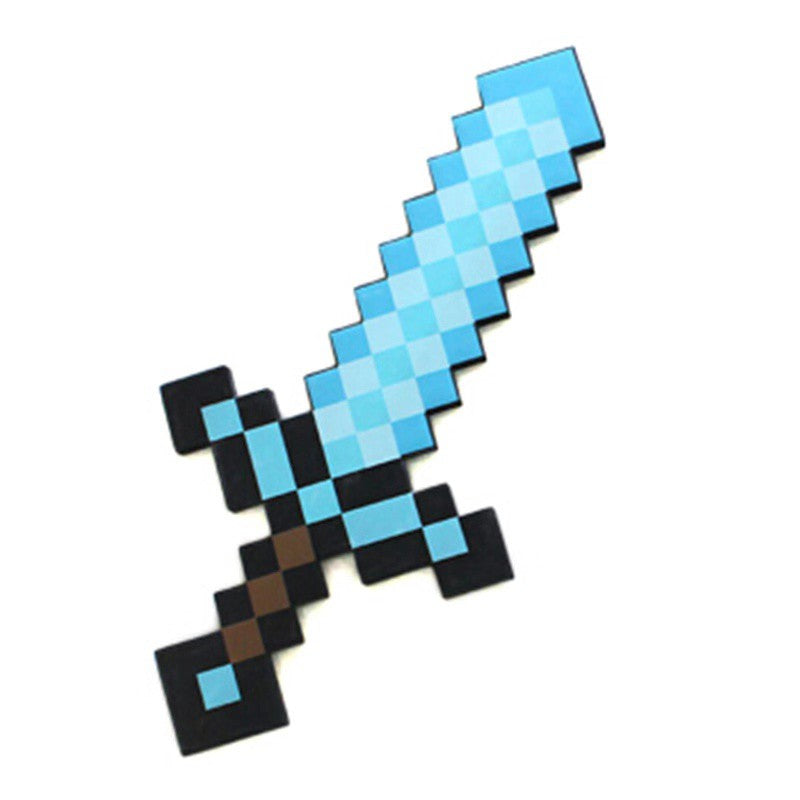 Minecraft Diamond Foam Swords, Pickaxes, Axe, Torch, Ore