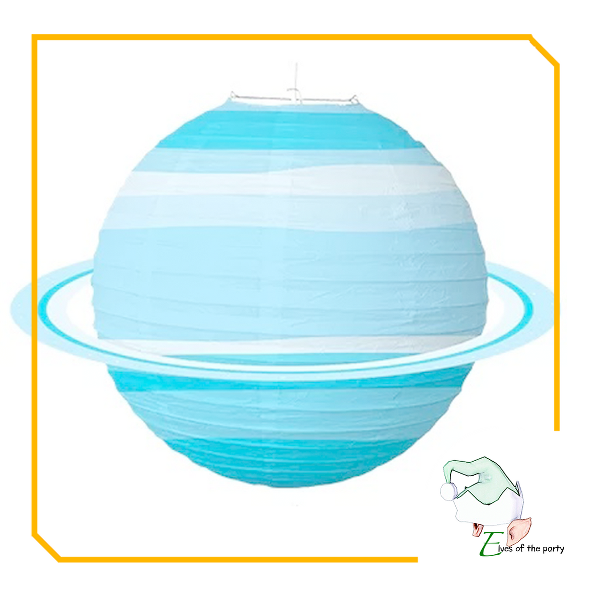3D Paper Lantern : Earth, Planets for Outer Space Party Decorations