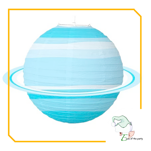 3D Paper Lantern : Earth, Planets for Outer Space Party Decorations