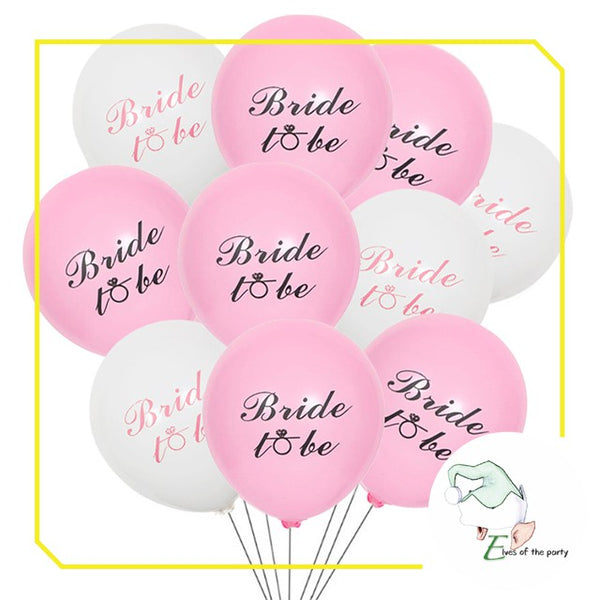 Bride To Be / Bridal Shower / Bachelorette Party Props, Balloons and Cake Topper