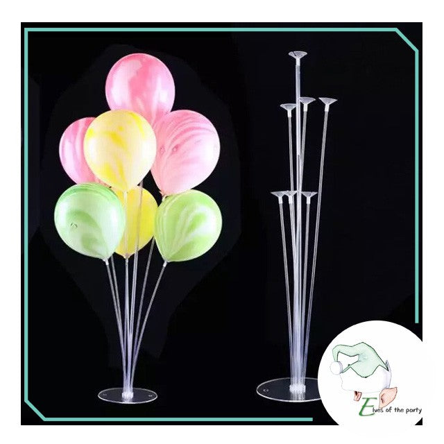 Balloon Stand : 7 Sticks / 11 Sticks Clear Balloon Stand