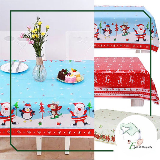 Disposable Tablecover - Christmas