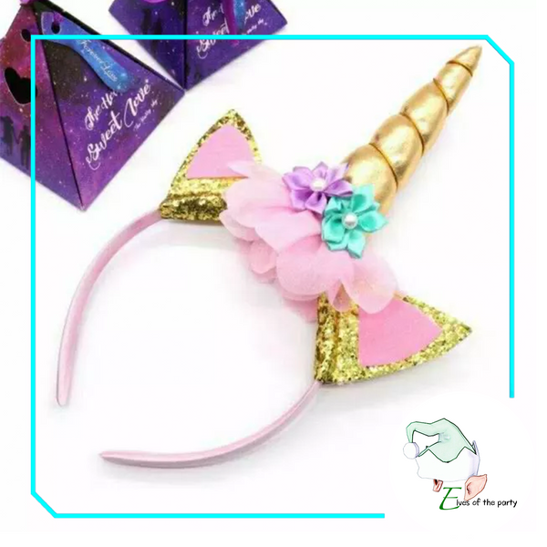 Unicorn Headband and Rainbow Wings Set Halloween Costume