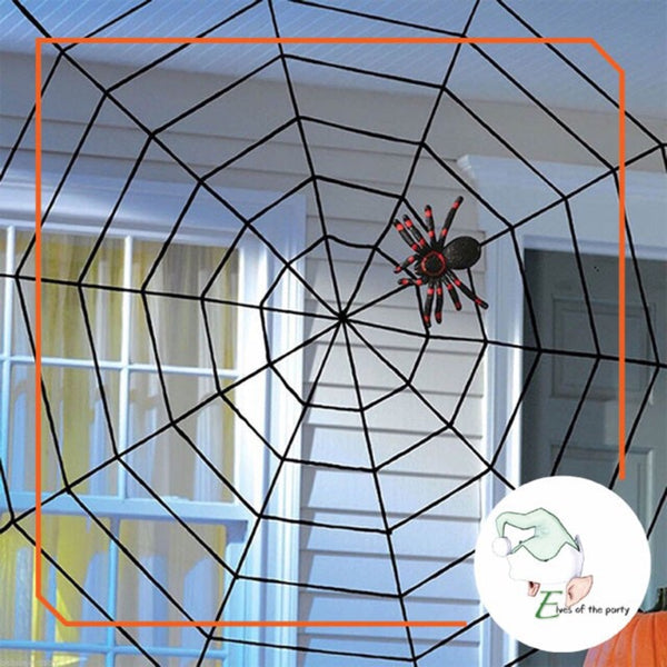 Halloween Decor: Giant Spider Web