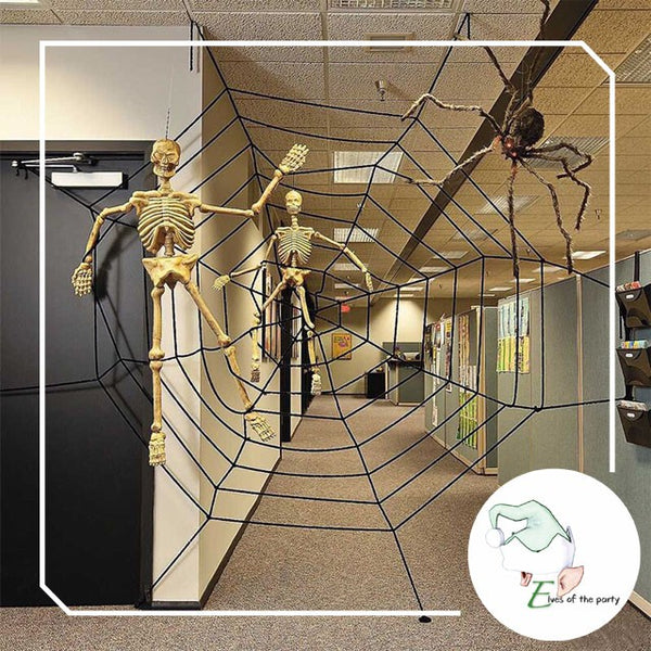 Halloween Decor: Giant Spider Web