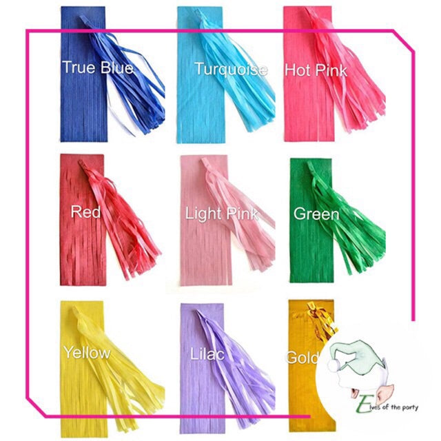 5pc Paper Tassel Pack