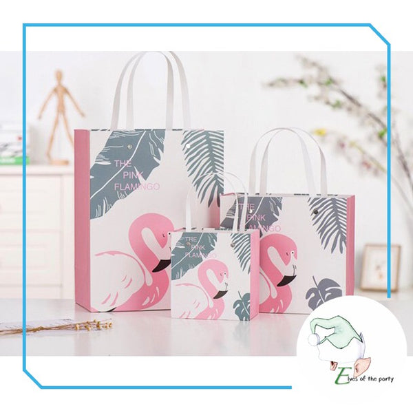 Flamingo Paper Bags