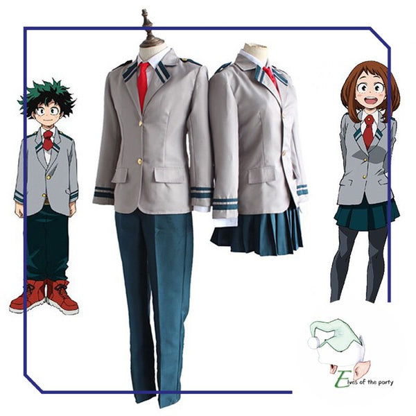 My Hero Academia Midoriya Izuku Costume Uniforms Japanese School Uniform halloween costume