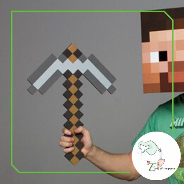 Minecraft Diamond Foam Swords, Pickaxes, Axe, Torch, Ore