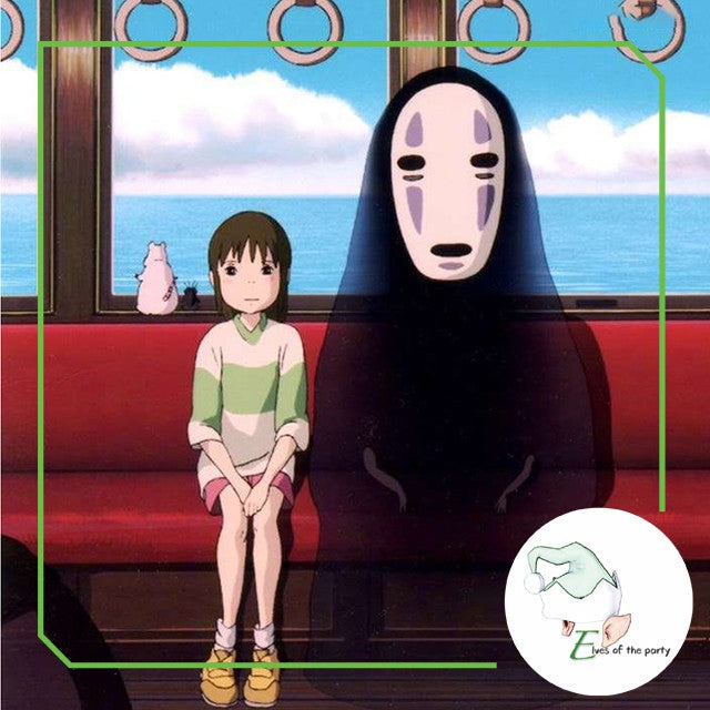 Kaonashi | Faceless | No Face Man Costume | Spirited Away Complete Outfit