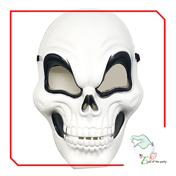 Halloween Masks: Kaonashi (No-Face / Spirited Away), Salvador Dali, Skull, White Phantom Costumes