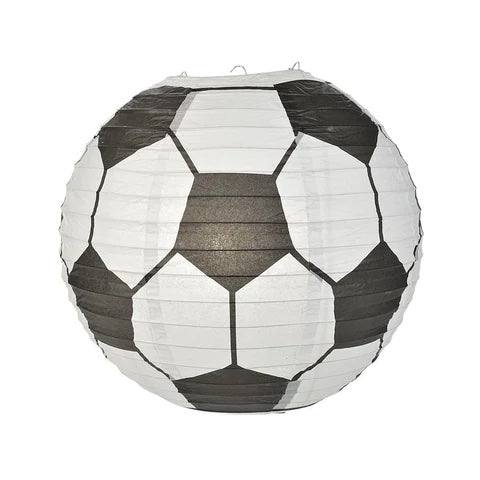 3D Paper Lantern : Basketball / Soccer Ball / Football Sports Ball Hanging Decoration