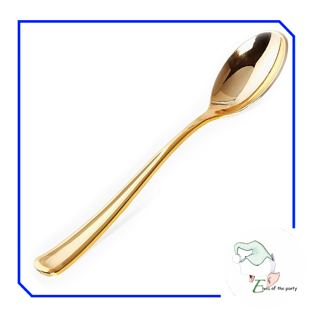 Elegant Gold / Rose Gold Rimmed Disposable Plates and Utensils